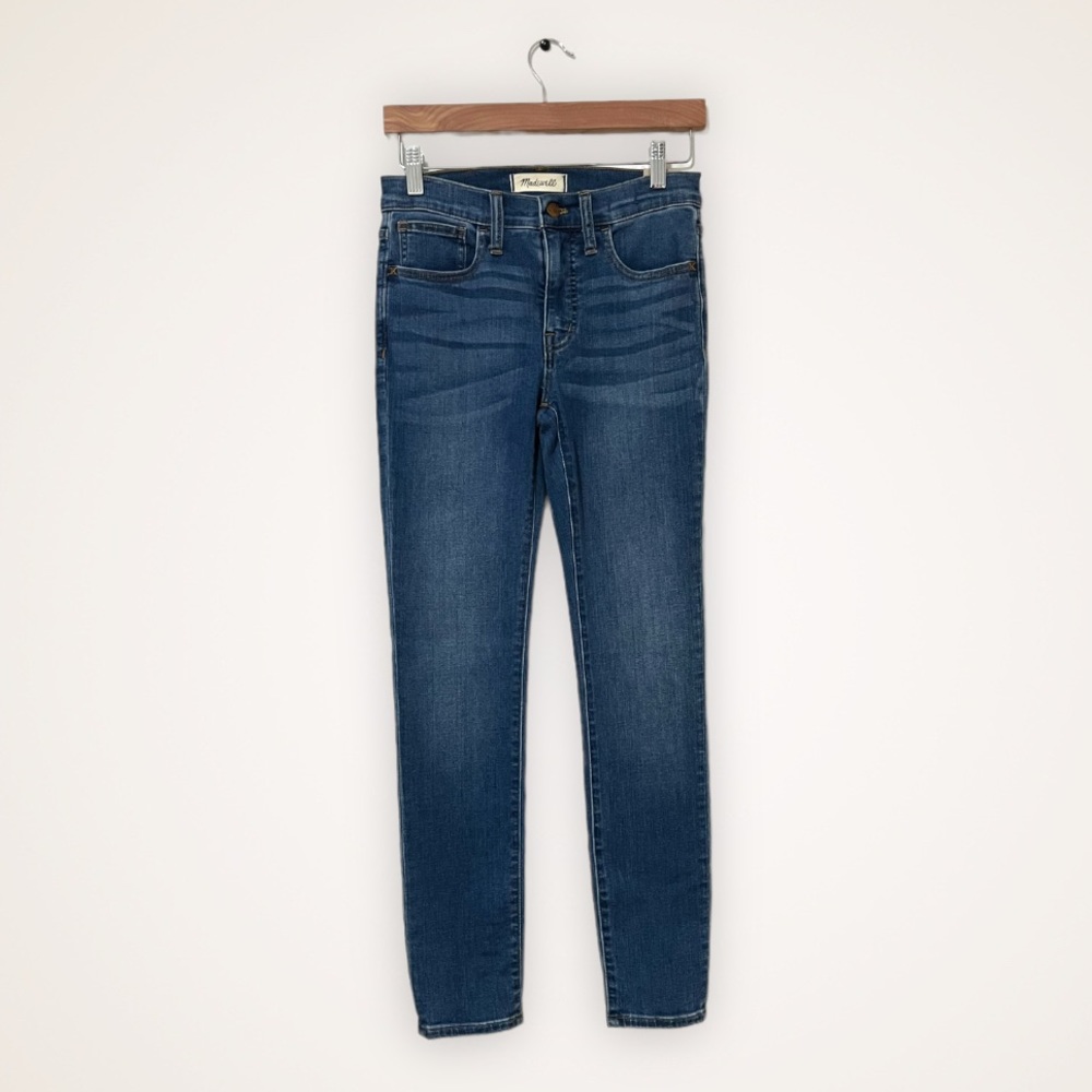 MADEWELL 9” Mid-Rise Skinny Jeans 24 NEW